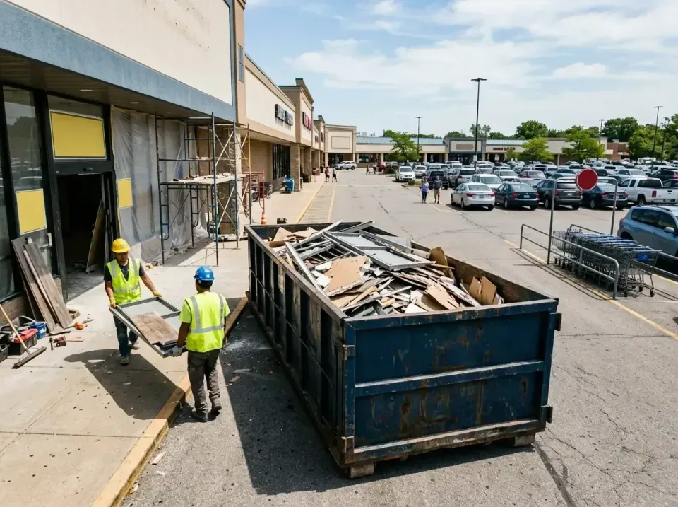 retail-store-renovation-debris-003 — frequently asked questions, Roll-off Dumpster Rentals in Fairview, NJ